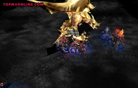World boss raid moment on RiftMu, MU Online Season 21 private server